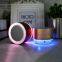 Wireless Bluetooth speaker with colorful lighting, mini desktop computer speaker, portable for outdoor use