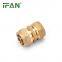 IFAN Manufacturer OEM PEX Brass Compression Fittings Socket