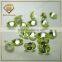 Wholesale price gemstone 3*5mm apple green cubic zirconia cz stone