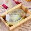 Oval transparent handmade soap