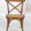 RCH-4001-2 Cross Back Chair Dining Chair Wood Rattan Chair