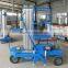 2015 Hot Sale Manual Electric Aluminum Man Lift For Sale