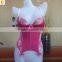 Sexy Lace Slimming Corset,sexy Pink Mature Lngerie Corset