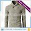 Men Design Long Sleeve Pullover Sweater With One Button