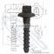 All types of screw Spikes Black Coach Screw Railway Fastener