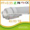 CE RoHS Certification 2ft/3ft/4ft/5ft/6ft/8ft 25w Aluminum Lamp Body Material ac85-265v 900mm r17d led tube