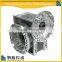 Aluminum alloy worm geared motor gearbox