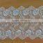2015 fashion corded bridal mesh lace design