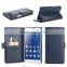luxury lychee grain pu leather card wallet cover stand holster for huawei honor 6 plus