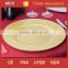 Gold hand painted decorative glass plates pie