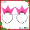 2015 LED Flashing Crown Head Hoop Novelty Decoration for Party Decoration