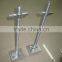 scaffolding frame accessories adjustable u-head screw jack base with nuts