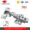 Soft closing furniture hydraulic hinge for door and cabinet
