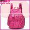 wash leather backpack bag fashion dress joker bag women girl school backpack