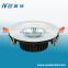 Integrated design indoor 20w cob led downlight external power supply led commercial cob down lightings