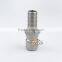1/2" Male to 1/2" Barbed Quick Disconnect 304 Stainless Fitting Homebrew Keggle