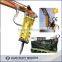 25 ton excavator used top type mining jack hammer