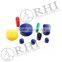 Flexible pvc flat top round cap high temperature round pipe end cap