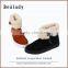 (ESW-1616) Lady leather shoes cow suede thick sole and zipper comfortable amusing warm snow boot with fur