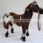 plush toy kid toy child toy animal toy horse ride on toys stuffed animal on wheel
