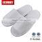 open toe cotton Terry towel hotel washable slipper one time use slipper