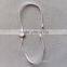 Double insertion crystal string seal tag for high end garments