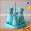 glass spice jar set