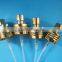 gold aluminium mist sprayer, plastic sprayer,perfume sprayer