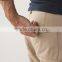 Two-way stretchy two Zippered pockets custom men's golf pants