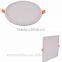 24W New style slim panel light LED Recessed panel light round shape and square shape