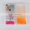 Wholesale colorful 3D start liquid quicksand phone case for iphone
