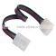 Connector 10mm RGB strip to strip snap clip with wires 15cm