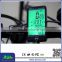 Factory Hot Sale Touch Screen Large LCD Waterproof Wireless Bicycle Computer Wholesale