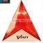 Diamond shaped bike LED rear light USB rechargeable bicycle tail laser light