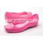 Women and lady pvc shoe sole from plastic raw material granules