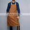 cheap wholesale canvas coffee shop apron with cotton webbing straps