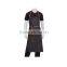 Black chef work denim bib apron for sale