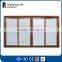 ROGENILAN 120 series residential aluminum interior decorative sliding glass door with blinds