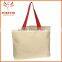 Chinese Supplier Wholesale Cotton Blank 8 OZ. Canvas Tote Bag
