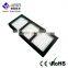 Disposable PE hair cutting cape with high quality disposable plastic hair cutting cape