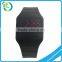 New Promotional Gift Shape Adjustable geneva led silicone wrist watch