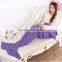 purple color Knitted Mermaid Blanket Adult size
