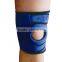 Polyester and spandex material knee support belt