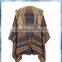 Diamond faux fur trim poncho towel for adults,mexican poncho costume,poncho shawl