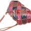 handmade crochet leather bag for female trendy style best quality material low price