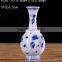 Hot sales Jingdezhen made beauty blue and white porcelain vase