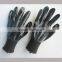 Fully nitrile coated black gardon gloves with elasticated cuff