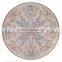 Beverly Hills Villa floor design round marble mosaic tile puzzle floor mosaic medallions