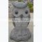 Stone Material Owl Sculpture, Garden owl
