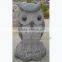 Stone Material Owl Sculpture, Garden owl